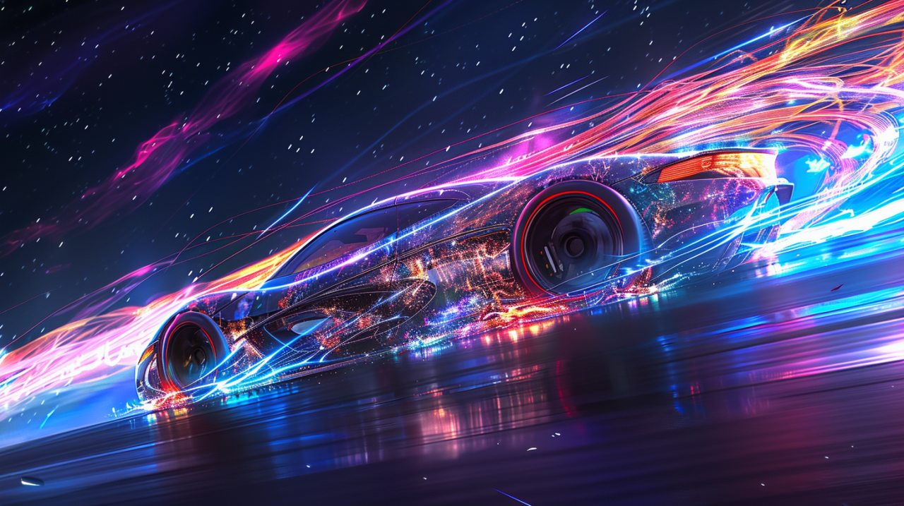 Revving Creativity: Dynamic Car Drawings Unleashed