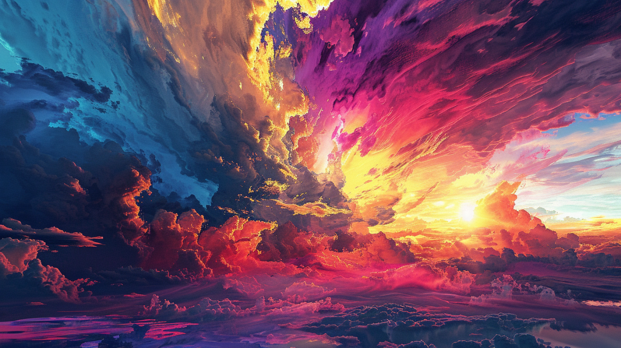Vibrant Horizon: Capturing the Essence of Sunset in Paintings