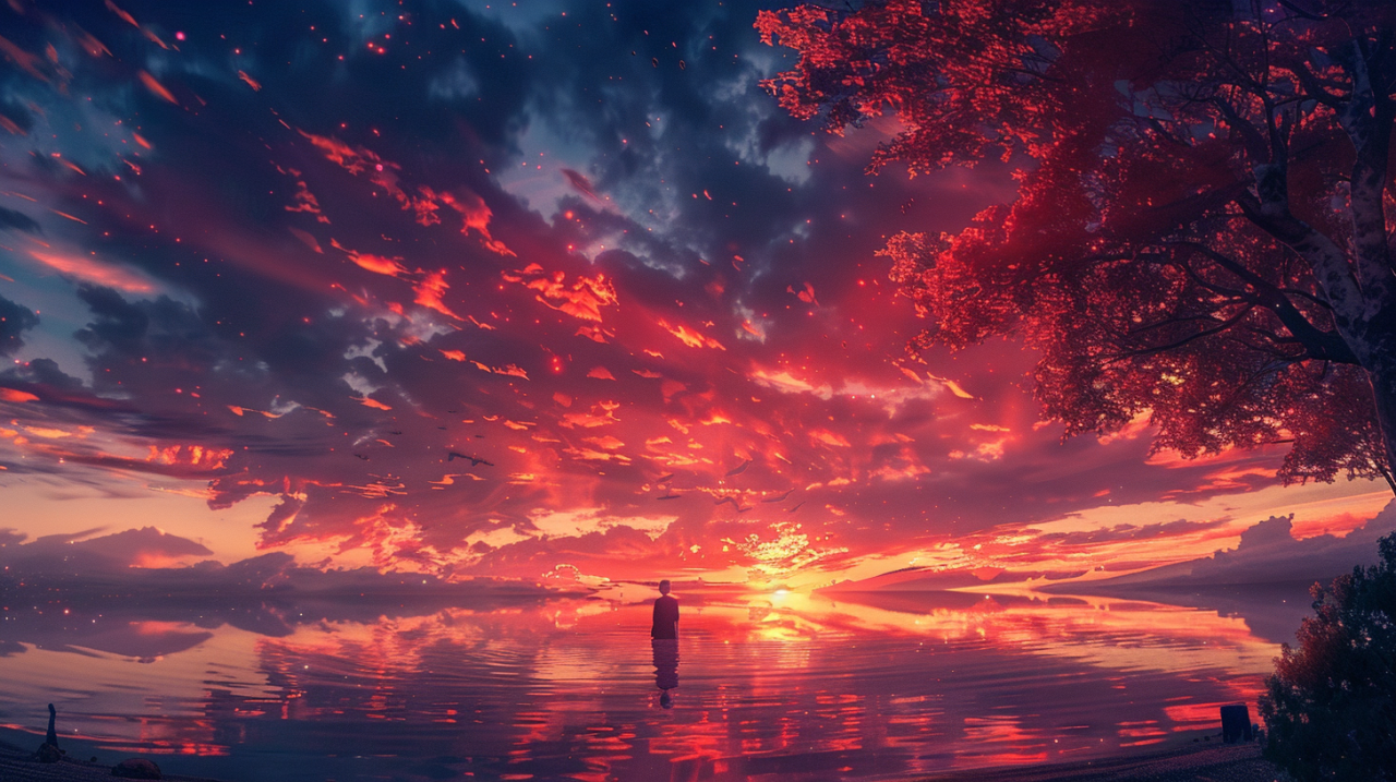 Sunset Serenity: Masterful Paintings of Sun Sets