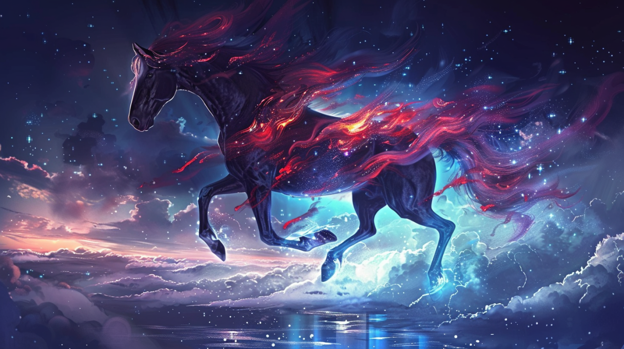 Equestrian Elegance: A Majestic Masterpiece of Horse Drawing